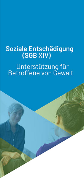bff Flyer "Soziales Entschädigungsrecht" Titelseite
