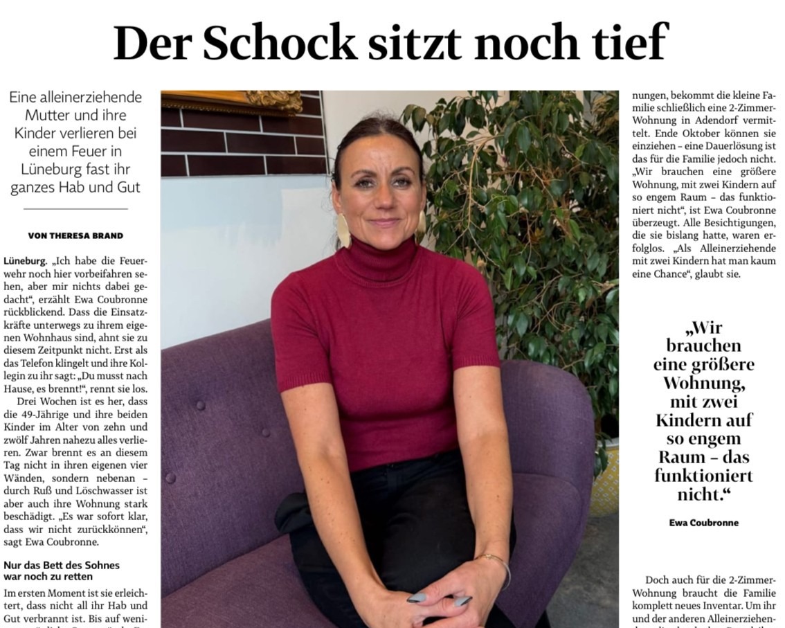 LZ-Artikel "Der Schock sitzt noch tief" vom 18.10.2025